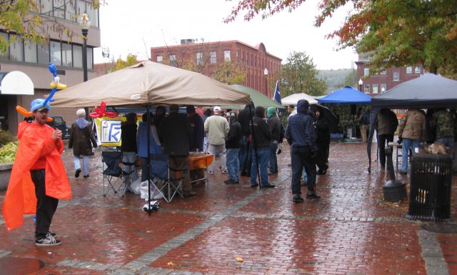 Free Keene Fest in the rain